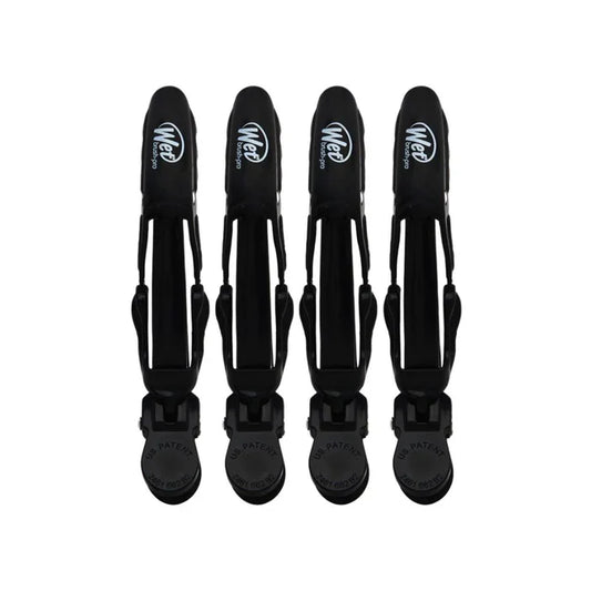 Wet Brush 4 pack Clips Black